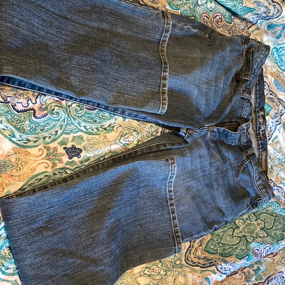 Indigo Palms Womens Jeans 12 R Waist Blue Newport Boot Cut. Good condition.